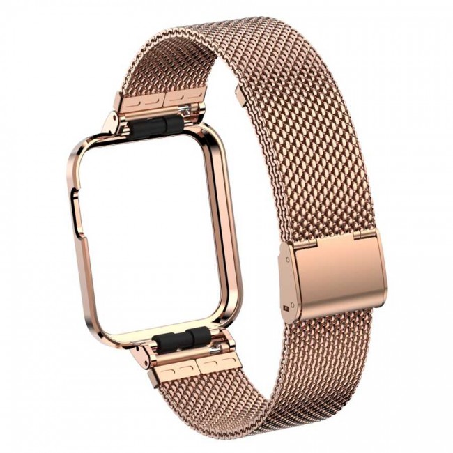 Xiaomi Redmi Watch (Mi Watch Lite) Zore KRD-59 Metal Kordon Xiaomi Redmi Watch (Mi Watch Lite) Zore KRD-59 Metal Kordon