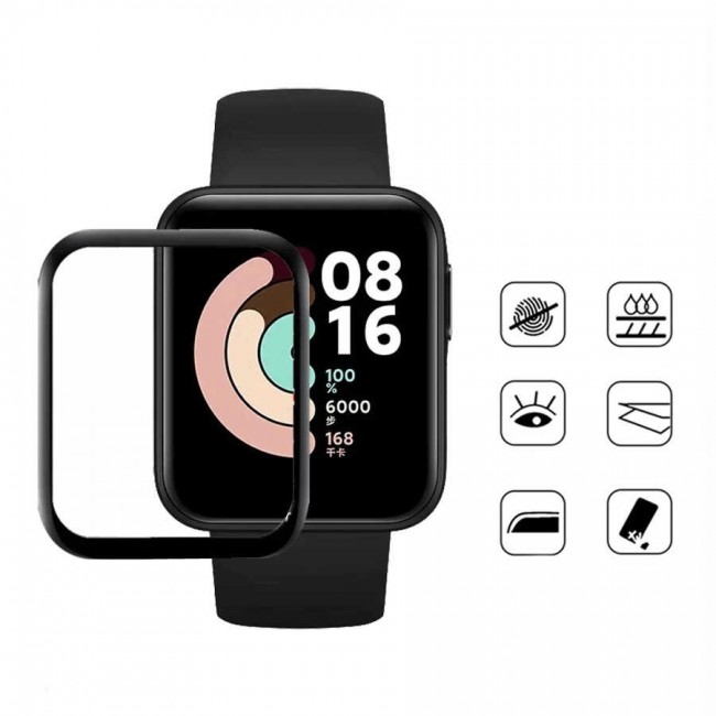Xiaomi Redmi Watch (Mi Watch Lite) Zore PMMA Pet Saat Ekran Koruyucu Xiaomi Redmi Watch (Mi Watch Lite) Zore PMMA Pet Saat Ekran Koruyucu
