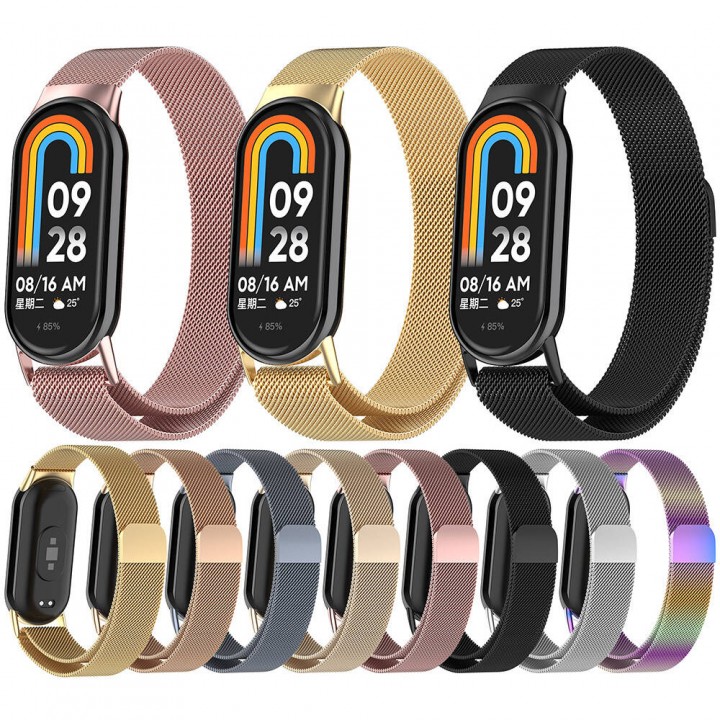 Xiaomi Smart Band 8 Zore KRD-01 Metal Kordon