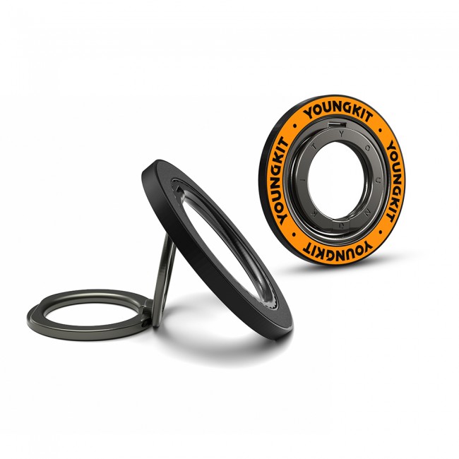 Youngkit Magnetik 360 Derece Dönebilen Double Ring Serisi Parmak Ring Stand Youngkit Magnetik 360 Derece Dönebilen Double Ring Serisi Parmak Ring Stand