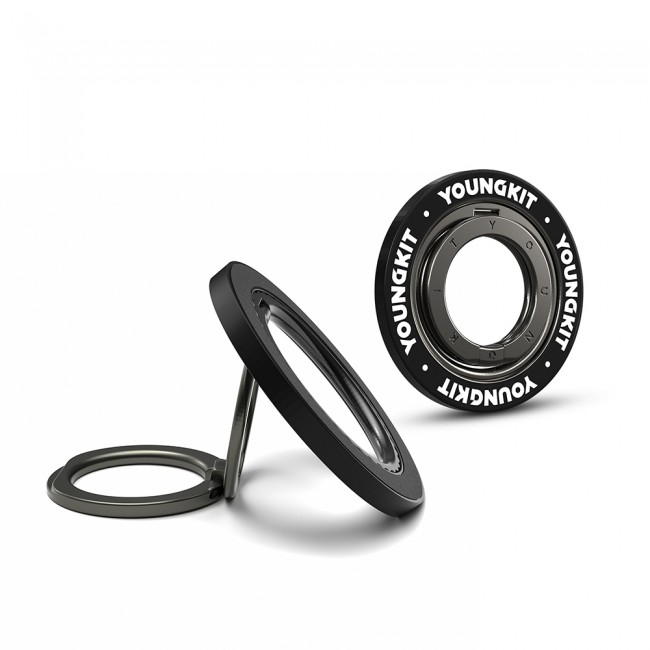 Youngkit Magnetik 360 Derece Dönebilen Double Ring Serisi Parmak Ring Stand Youngkit Magnetik 360 Derece Dönebilen Double Ring Serisi Parmak Ring Stand