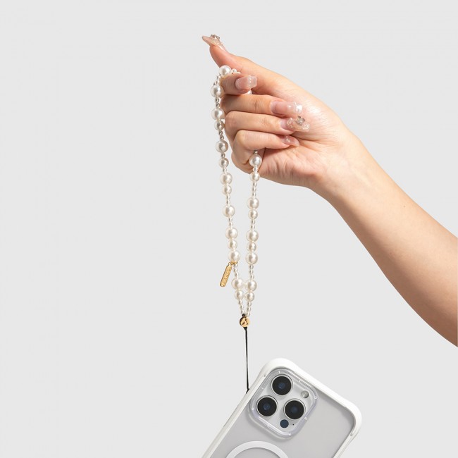 Youngkit Pearl Serisi İnci Tasarımlı Telefon Askı İpi 40cm Youngkit Pearl Serisi İnci Tasarımlı Telefon Askı İpi 40cm