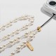 Youngkit Pearl Serisi İnci Tasarımlı Telefon Askı İpi 40cm Youngkit Pearl Serisi İnci Tasarımlı Telefon Askı İpi 40cm