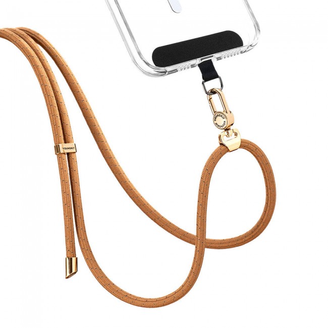 Youngkit YQ002 Yansıtıcı Şerit Desenli Cep Telefonu Boyun Askı İpi Youngkit YQ002 Yansıtıcı Şerit Desenli Cep Telefonu Boyun Askı İpi
