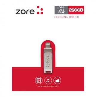 Zore 3.0 Lightning Metal OTG 256 GB Zore 3.0 Lightning Metal OTG 256 GB