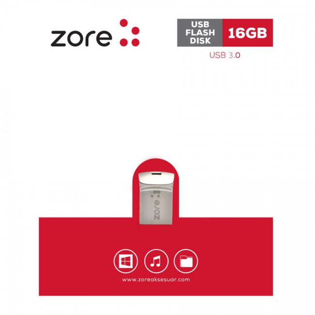 Zore 3.0 Metal Mini Flash Disk 16 GB Zore 3.0 Metal Mini Flash Disk 16 GB