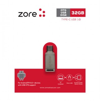 Zore 3.0 Type-C Metal OTG 32 GB Zore 3.0 Type-C Metal OTG 32 GB