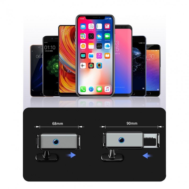 Bal-z  921 Otomatik Sensörlü Havalandırma ve Düz Zemin Dizayn Araç Telefon Tutucu