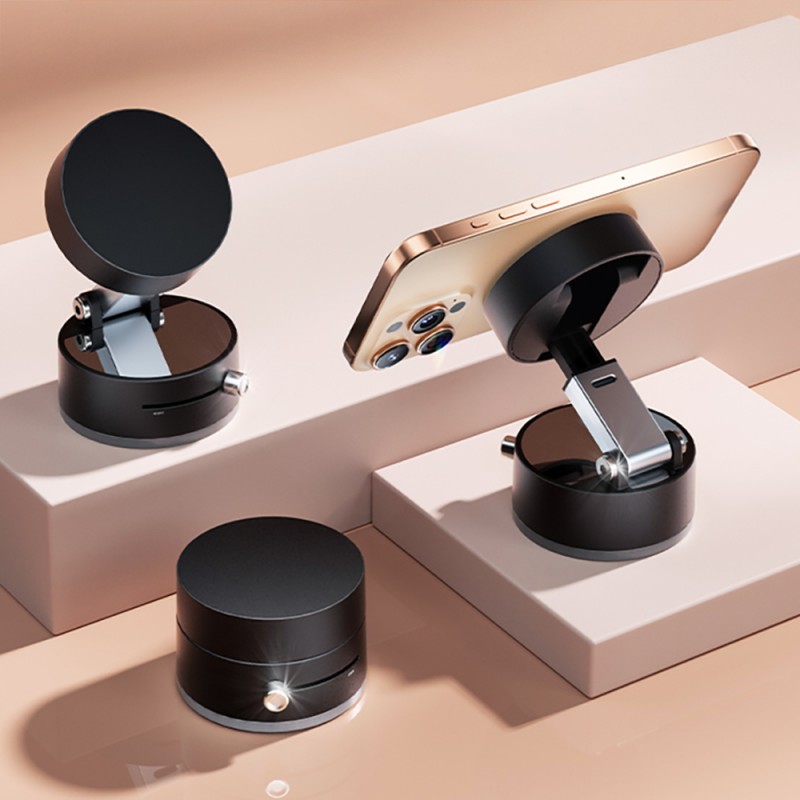 Bal-z  A2 Vakum Özellikli 360 Derece Dönebilen Magnetik Telefon Tutucu