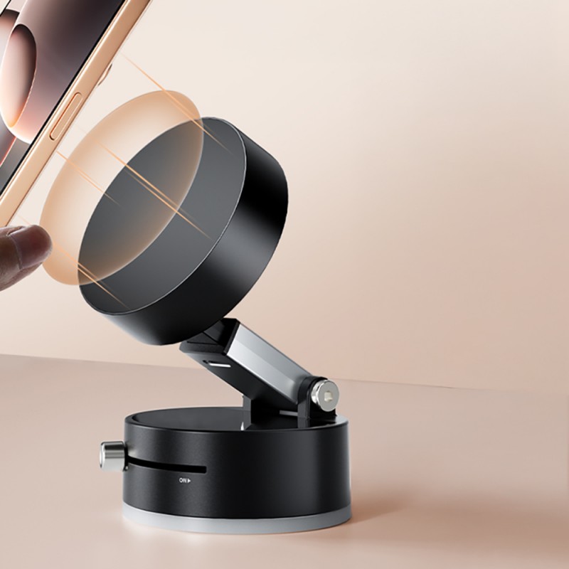 Bal-z  A2 Vakum Özellikli 360 Derece Dönebilen Magnetik Telefon Tutucu