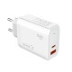 Zore Always-01 GaN Tech Type-C PD4.0 USB-A QC3.0 Hızlı Şarj Özellikli Seyahat Şarj Başlığı 65W Zore Always-01 GaN Tech Type-C PD4.0 USB-A QC3.0 Hızlı Şarj Özellikli Seyahat Şarj Başlığı 65W