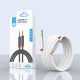 Zore AU-708 Örgü Tasarımlı Aux Audio Kablo 3.5mm 3m Zore AU-708 Örgü Tasarımlı Aux Audio Kablo 3.5mm 3m
