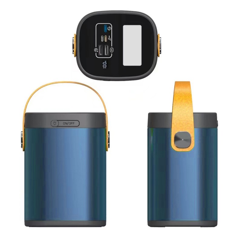 Bal-z  B-12 QC 3.0 Hızlı Şarj Askılı Led Göstergeli El Fenerli Taşınabilir Powerbank 120.000mAh