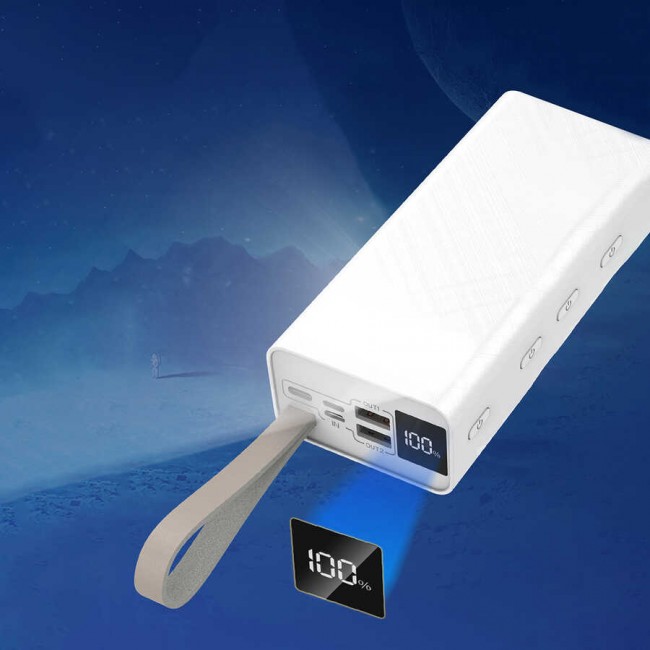 Zore B-30 Askılı Led Göstergeli Taşınabilir Powerbank 30000 mAh Zore B-30 Askılı Led Göstergeli Taşınabilir Powerbank 30000 mAh