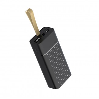 Zore B-33 Hızlı Şarj Özellikli Askılı Led Göstergeli Taşınabilir Powerbank 30000mAh Zore B-33 Hızlı Şarj Özellikli Askılı Led Göstergeli Taşınabilir Powerbank 30000mAh