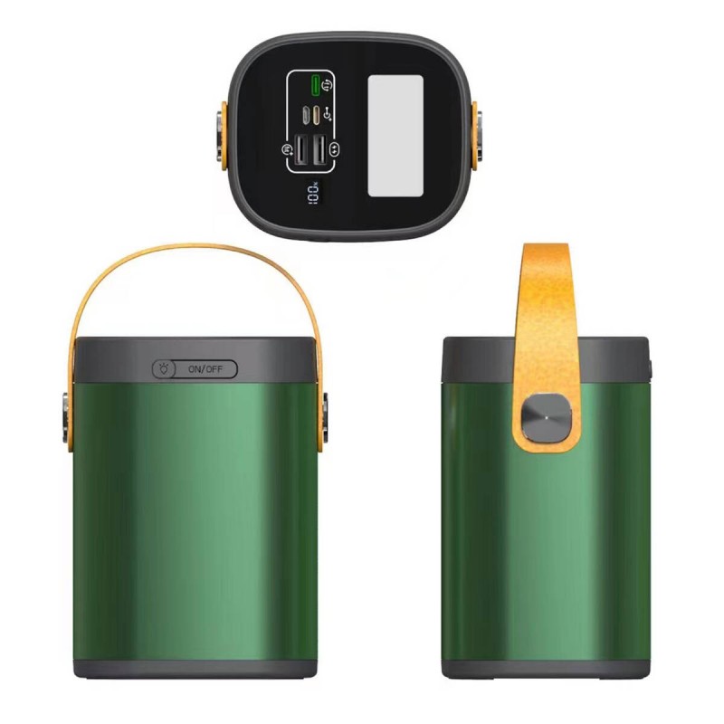 Bal-z  B-80 QC 3.0 Hızlı Şarj Askılı Led Göstergeli El Fenerli Taşınabilir Powerbank 80000mAh