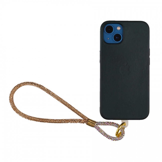 Zore Cep Telefonu Full Taşlı Halat İp 40 cm Zore Cep Telefonu Full Taşlı Halat İp 40 cm