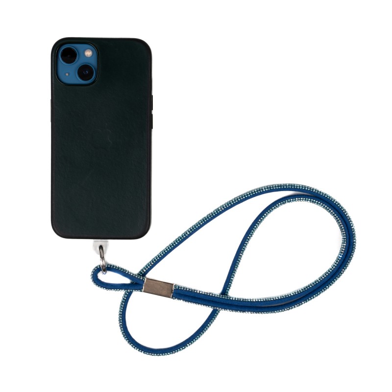 Bal-z  Cep Telefonu Yarım Taşlı Halat İp Cep Telefonu El Askısı 95cm