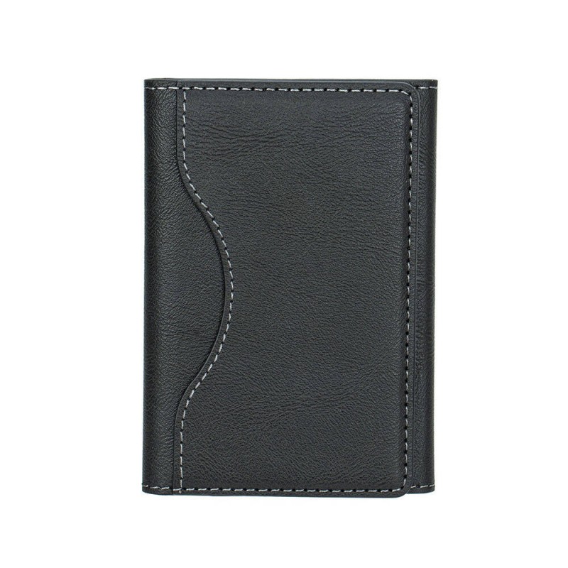 Bal-z  CRD-04 Suni Deri Görünümlü 5 Hazneli Magnetik Kartlık