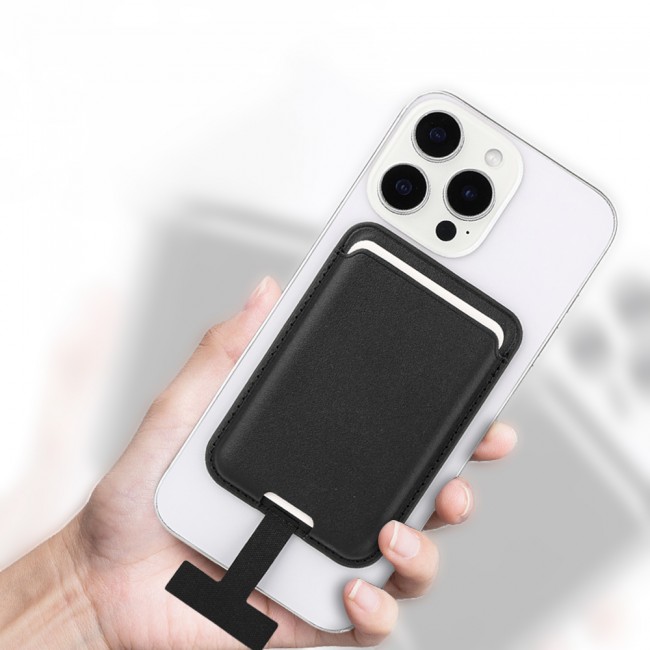 Zore CRD-09 Dahili Şarj Soket Aparatlı Magnetik PU Deri Kartlık Zore CRD-09 Dahili Şarj Soket Aparatlı Magnetik PU Deri Kartlık