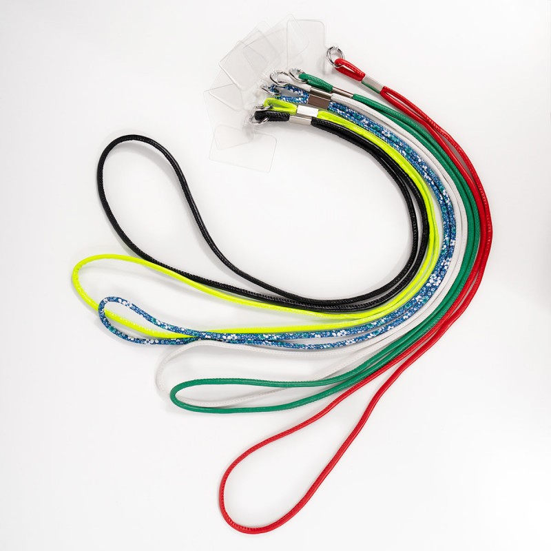 Bal-z  Dikiş Desenli İp Cep Telefonu El Askısı İpi 140cm