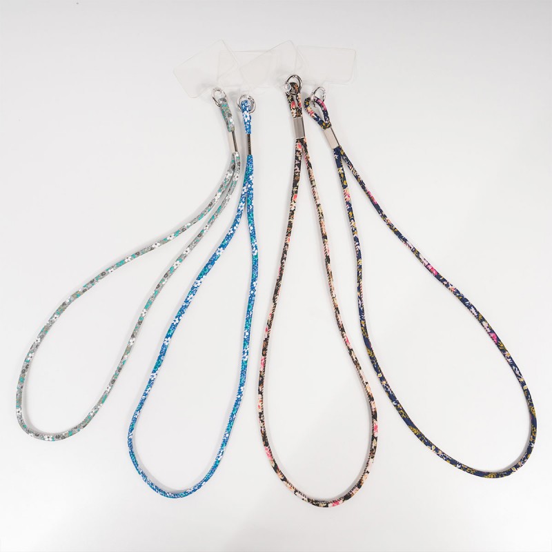 Bal-z  Dikiş Desenli İp Cep Telefonu El Askısı İpi 95cm