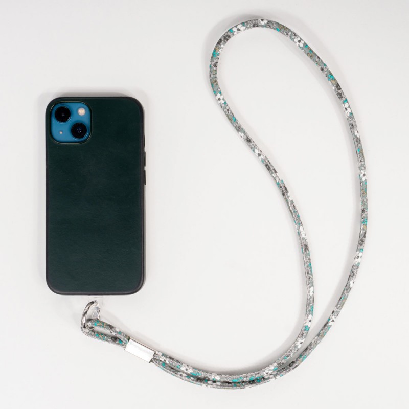 Bal-z  Dikiş Desenli İp Cep Telefonu El Askısı İpi 95cm