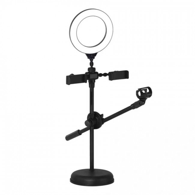 Zore Dual Big Light Işıklı Telefon Tutucu 16 cm Ring Light Zore Dual Big Light Işıklı Telefon Tutucu 16 cm Ring Light