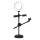 Zore Dual Big Light Işıklı Telefon Tutucu 16 cm Ring Light Zore Dual Big Light Işıklı Telefon Tutucu 16 cm Ring Light