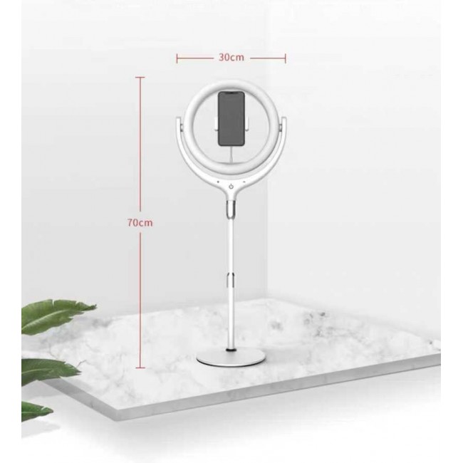 Zore F-537 30 Cm Işıklı Telefon Tutucu Ring Light Zore F-537 30 Cm Işıklı Telefon Tutucu Ring Light