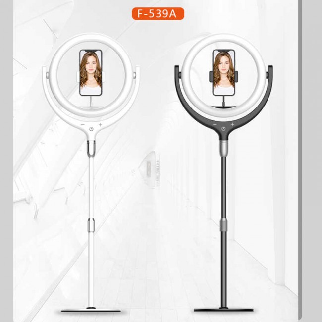 Zore F-539A Işıklı Telefon Tutucu Ring Light Zore F-539A Işıklı Telefon Tutucu Ring Light