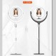 Zore F-539A Işıklı Telefon Tutucu Ring Light Zore F-539A Işıklı Telefon Tutucu Ring Light