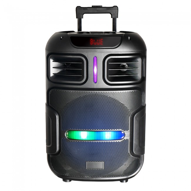 Zore GD-1503 Dijital LED Göstergeli FM Radyolu Mikrofonlu RGB TWS 15 inç Stereo Bass Kablosuz Karaoke Hoparlör Zore GD-1503 Dijital LED Göstergeli FM Radyolu Mikrofonlu RGB TWS 15 inç Stereo Bass Kablosuz Karaoke Hoparlör