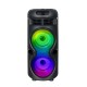 Zore GD-2402 Dijital LED Göstergeli FM Radyolu Mikrofonlu RGB TWS Çift 4 inç Stereo Bass Kablosuz Karaoke Hoparlör Zore GD-2402 Dijital LED Göstergeli FM Radyolu Mikrofonlu RGB TWS Çift 4 inç Stereo Bass Kablosuz Karaoke Hoparlör
