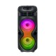 Zore GD-2402 Dijital LED Göstergeli FM Radyolu Mikrofonlu RGB TWS Çift 4 inç Stereo Bass Kablosuz Karaoke Hoparlör Zore GD-2402 Dijital LED Göstergeli FM Radyolu Mikrofonlu RGB TWS Çift 4 inç Stereo Bass Kablosuz Karaoke Hoparlör