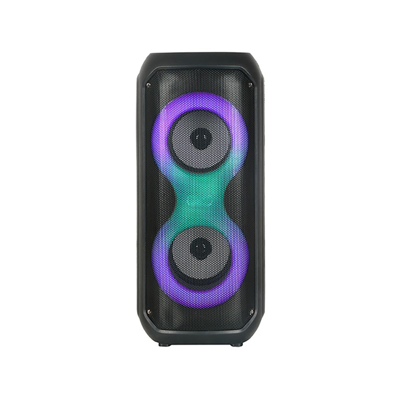 Bal-z Zore GD-2413 FM Radyolu RGB TWS Çift 4 inç Stereo Bass Kablosuz Hoparlör