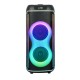 Zore GD-2606 Dijital LED Göstergeli FM Radyolu Mikrofonlu RGB TWS Çift 6.5 inç Stereo Bass Kablosuz Karaoke Hoparlör Zore GD-2606 Dijital LED Göstergeli FM Radyolu Mikrofonlu RGB TWS Çift 6.5 inç Stereo Bass Kablosuz Karaoke Hoparlör