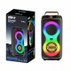 Zore GD-2608 Dijital LED Göstergeli FM Radyolu Mikrofonlu RGB TWS Çift 6.5 inç Stereo Bass Kablosuz Karaoke Hoparlör Zore GD-2608 Dijital LED Göstergeli FM Radyolu Mikrofonlu RGB TWS Çift 6.5 inç Stereo Bass Kablosuz Karaoke Hoparlör