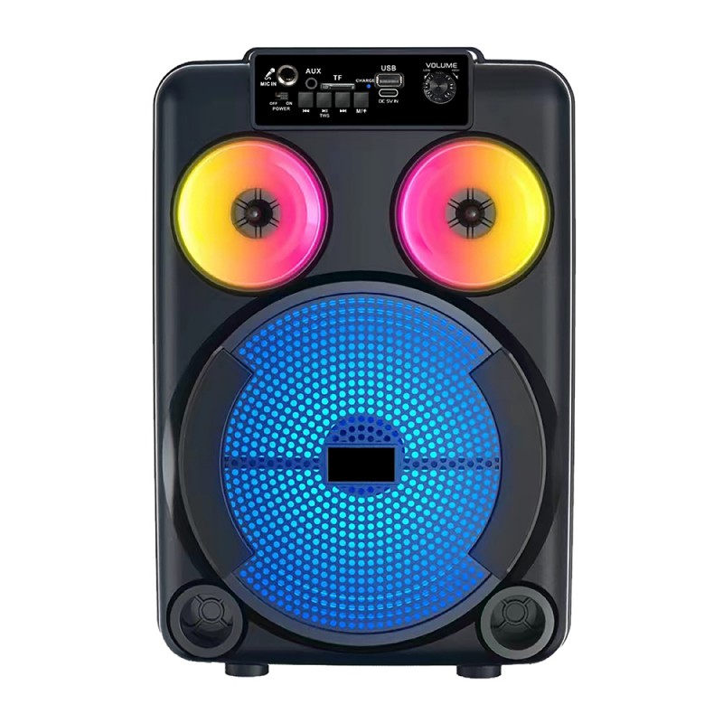 Bal-z Zore GD-892 Mikrofonlu RGB TWS 8 inç Stereo Bass Kablosuz Karaoke Hoparlör