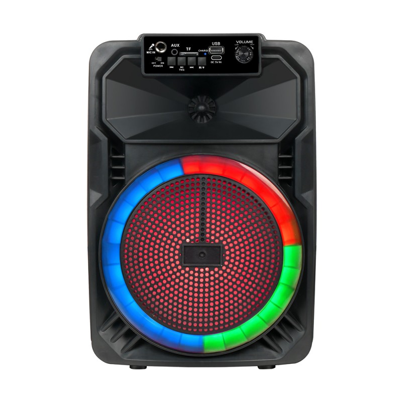 Bal-z Zore GD-893 Mikrofonlu RGB TWS 8 inç Stereo Bass Kablosuz Karaoke Hoparlör