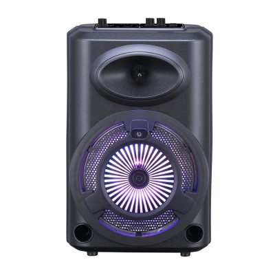 Bal-z Zore GD-903 Dijital LED Göstergeli FM Radyolu Mikrofonlu RGB TWS 8 inç Stereo Bass Kablosuz Karaoke Hoparlör