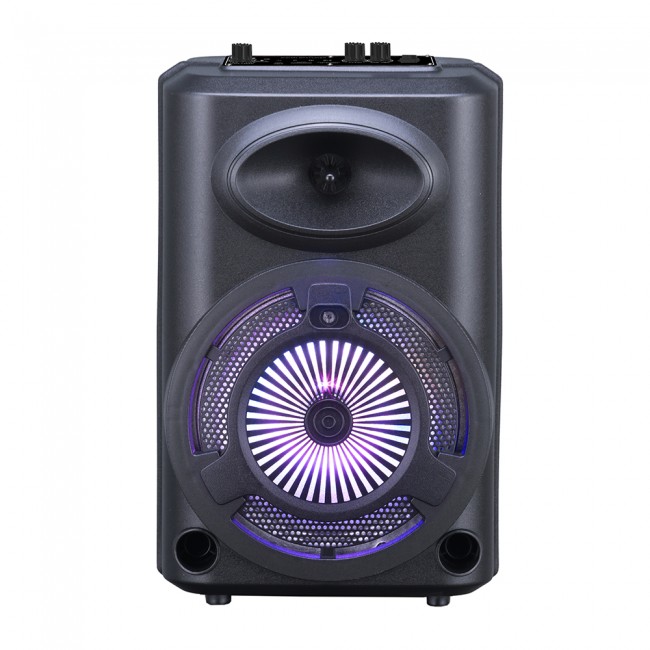 Zore GD-903 Dijital LED Göstergeli FM Radyolu Mikrofonlu RGB TWS 8 inç Stereo Bass Kablosuz Karaoke Hoparlör Zore GD-903 Dijital LED Göstergeli FM Radyolu Mikrofonlu RGB TWS 8 inç Stereo Bass Kablosuz Karaoke Hoparlör