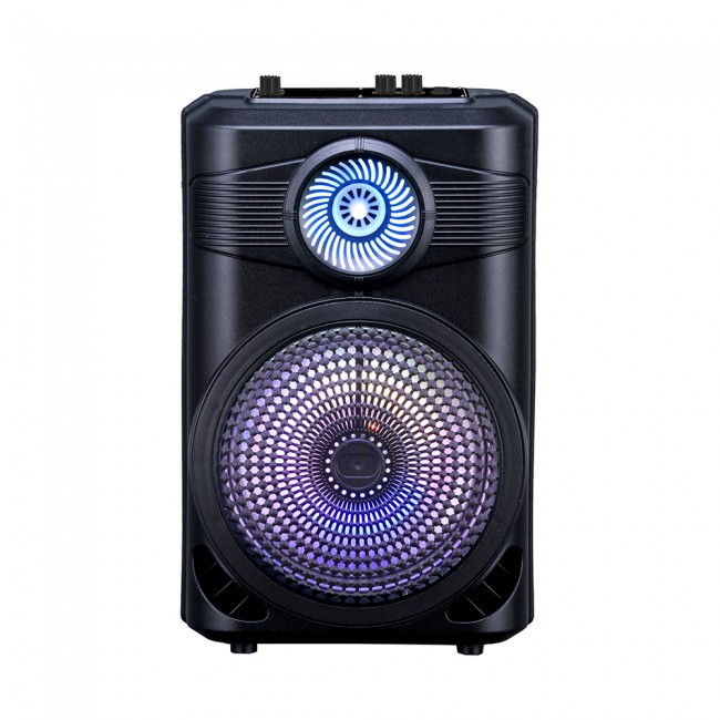 Zore GD-904 Dijital LED Göstergeli FM Radyolu Mikrofonlu RGB TWS 8 inç Stereo Bass Kablosuz Karaoke Hoparlör Zore GD-904 Dijital LED Göstergeli FM Radyolu Mikrofonlu RGB TWS 8 inç Stereo Bass Kablosuz Karaoke Hoparlör