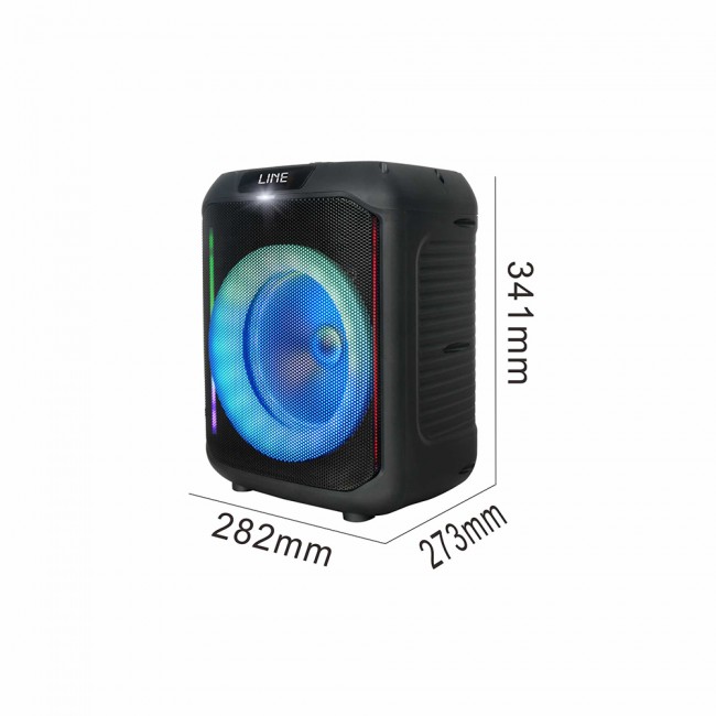 Zore GD-907 Dijital LED Göstergeli FM Radyolu Mikrofonlu RGB TWS 8 inç Stereo Bass Kablosuz Karaoke Hoparlör Zore GD-907 Dijital LED Göstergeli FM Radyolu Mikrofonlu RGB TWS 8 inç Stereo Bass Kablosuz Karaoke Hoparlör