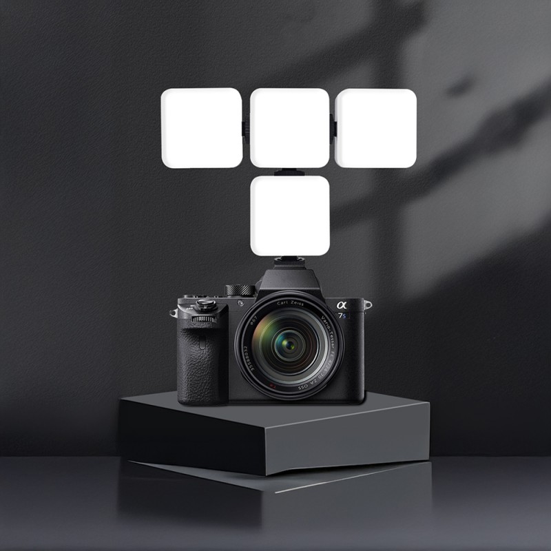 Bal-z  GZ49S RGB Light Işıklı Telefon Tutucu Ring Light