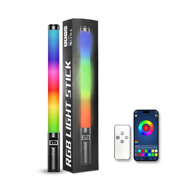 Zore H2 OLED Ekran Göstergeli RGB Led Işıklı Aydınlatma Çubuğu Zore H2 OLED Ekran Göstergeli RGB Led Işıklı Aydınlatma Çubuğu