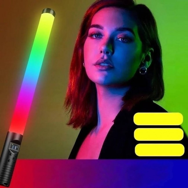 Zore H2 OLED Ekran Göstergeli RGB Led Işıklı Aydınlatma Çubuğu Zore H2 OLED Ekran Göstergeli RGB Led Işıklı Aydınlatma Çubuğu