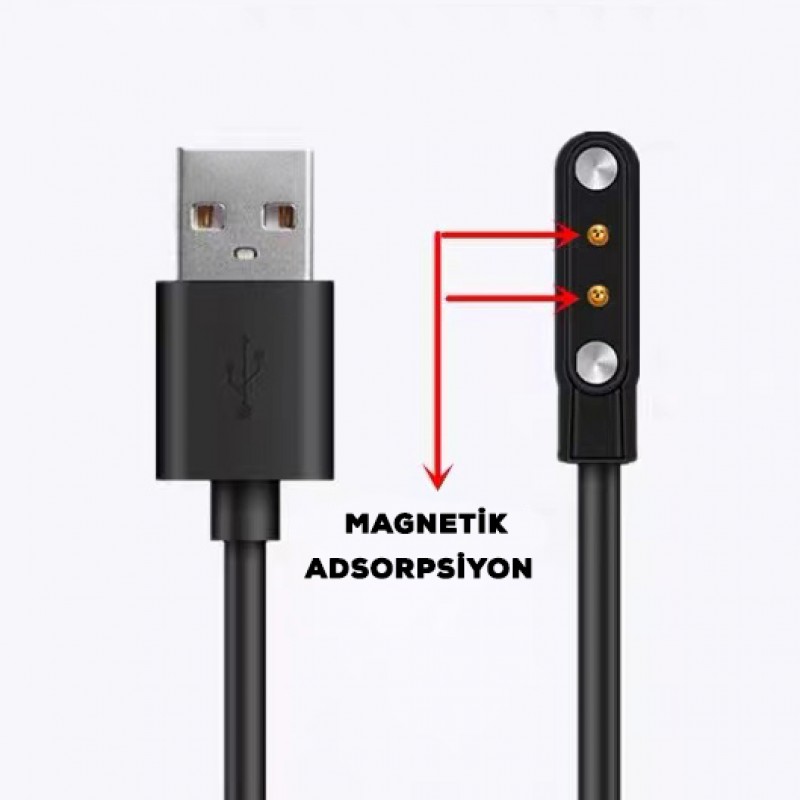 Bal-z  Haylou Solar LS05 Akıllı Saat Usb Şarj Kablosu