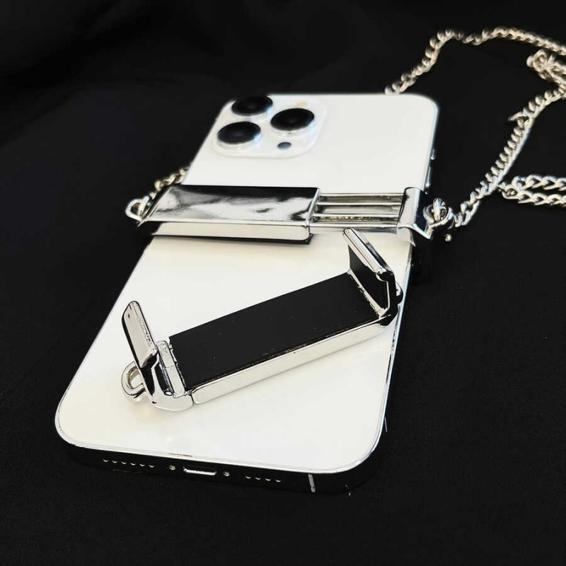 Bal-z  İP02 Cep Telefonu Boyun Askısı Metal Zincir