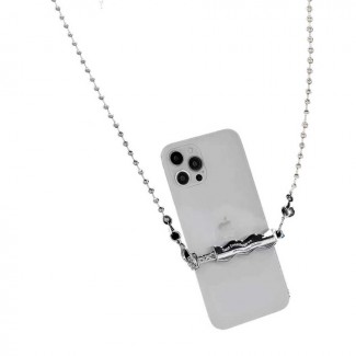 Zore İP03 Cep Telefonu Boyun Askısı Metal Zincir Zore İP03 Cep Telefonu Boyun Askısı Metal Zincir